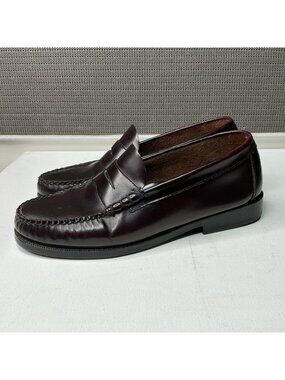 Bass | Shoes | Brown Suede Slipon Loafers With Rubber Sole 